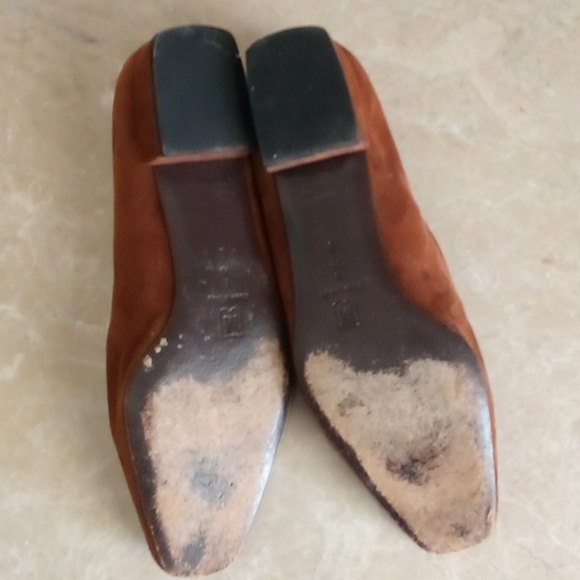 Luxury Bruno Magli Women's Suede Loafers - Size 6.5B - Made in Italy - Picture 6 of 6